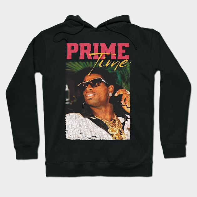 Vintage Deion Prime Time Hoodie by Marc Graphic